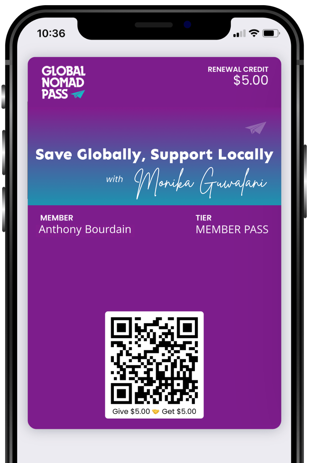 Global Nomad Pass - Annual Membership (Monika Guwalani Edition) - globalnomadpass