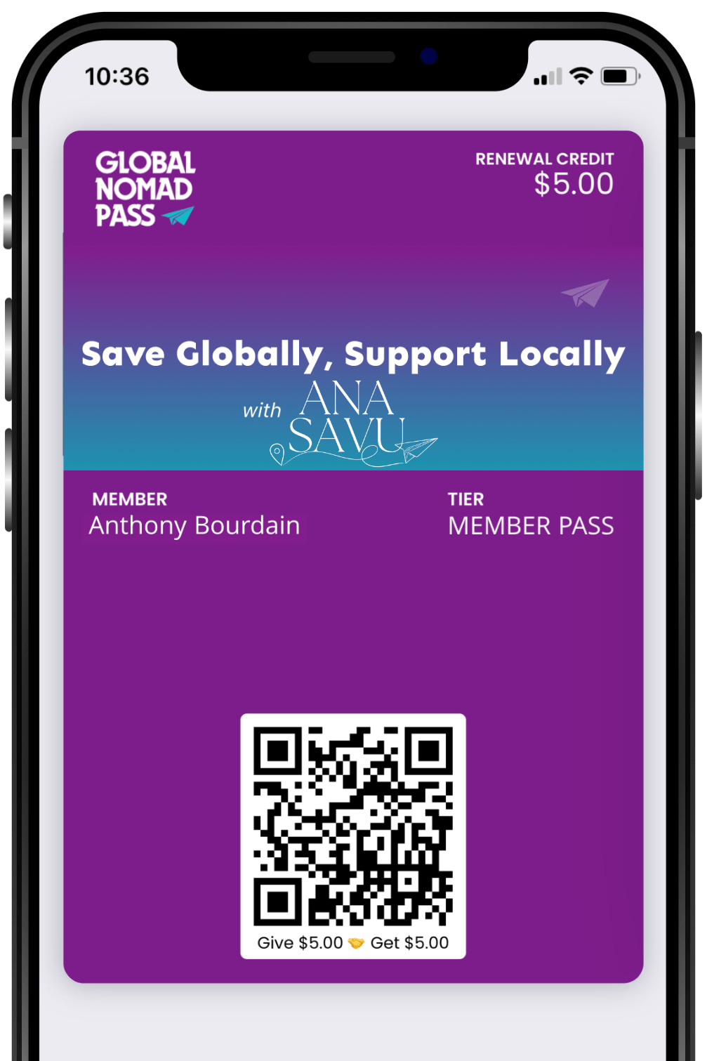 Global Nomad Pass - Annual Membership (Ana Savu Edition) - globalnomadpass